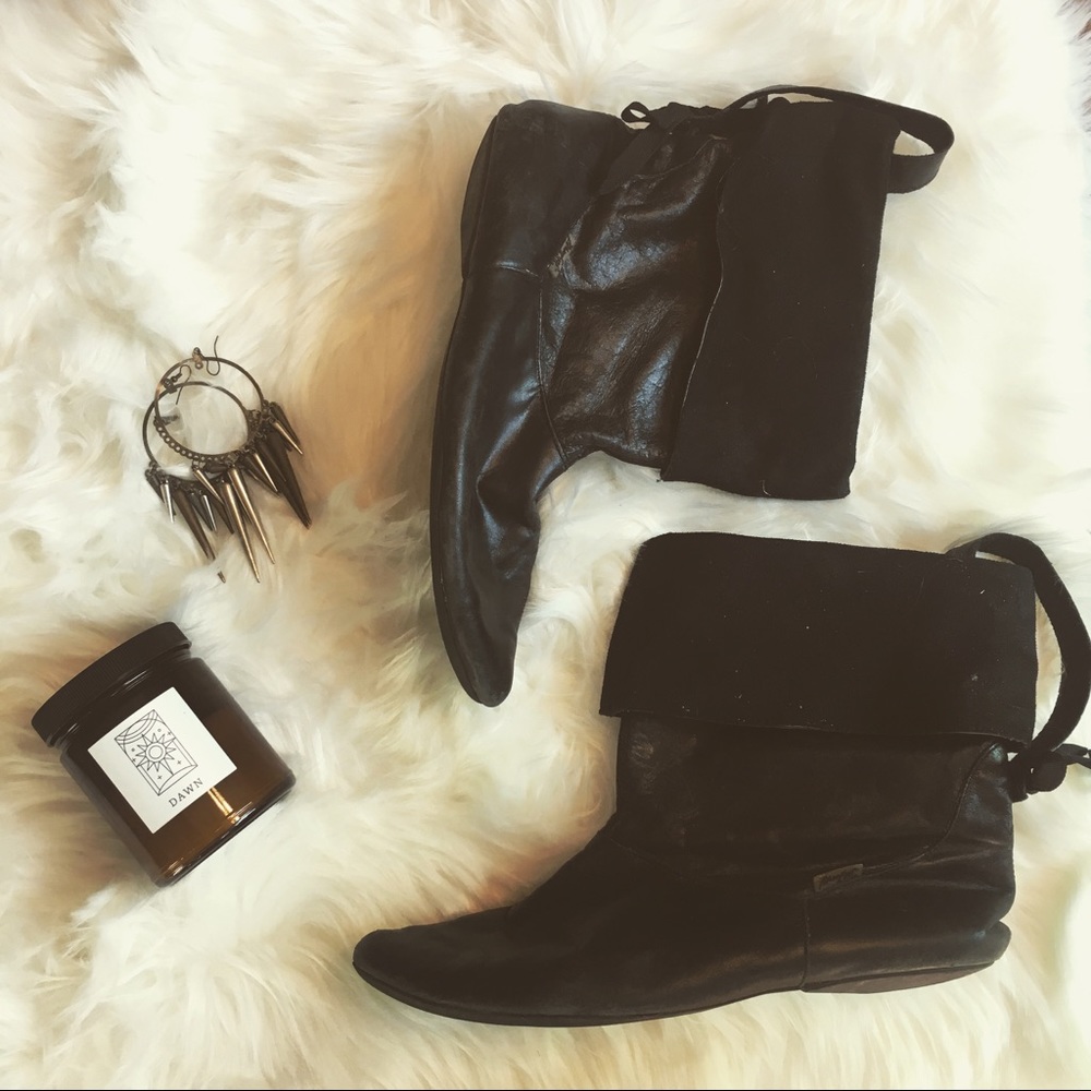 Blow Fish Leather Booties